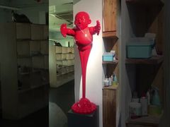 fiberglass painted metal sculpture 