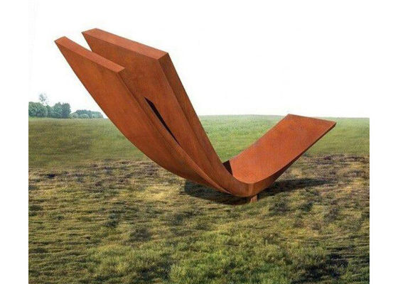 Хорошая цена. Длина регулярного размера 300cm скульптуры загиба Corten украшения сада стальная онлайн