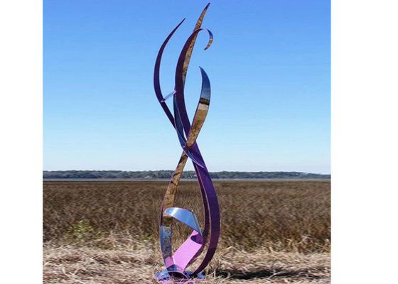 Хорошая цена. Размер таможни скульптуры ленты нержавеющей стали современного искусства металла онлайн