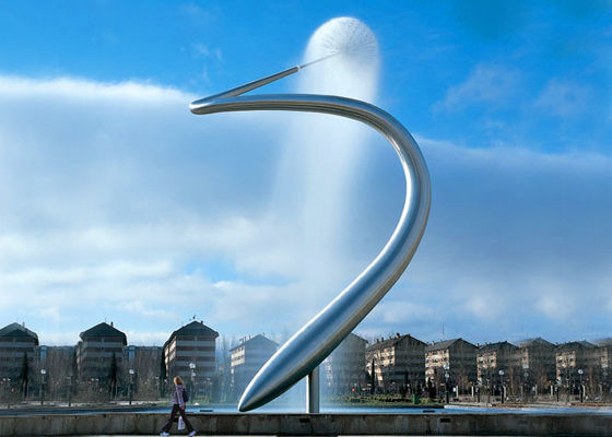 Хорошая цена. Абстрактная вода металла отличает фонтанами, фонтаном пруда нержавеющей стали для площади онлайн