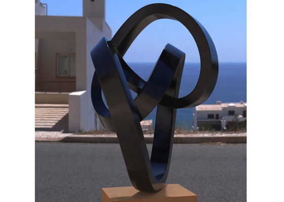 Хорошая цена. Специальное полотенце из металла Искусство из нержавеющей стали Абстрактная извращенная скульптура для наружного использования онлайн