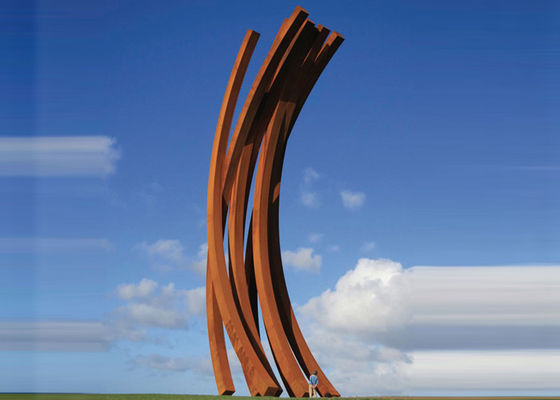 Хорошая цена. Металл современного искусства скульптуры металла прессформы глины на открытом воздухе ваяет высоту 27м онлайн