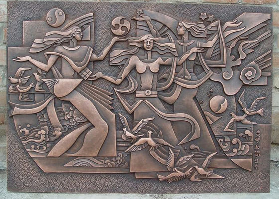 Хорошая цена. Корозия классического финиша поверхности отливки сброса художественной бронзы стены стиля анти- онлайн