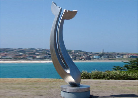 Хорошая цена. Декоративное большой скульптуры нержавеющей стали зеркала конспекта ландшафта на открытом воздухе онлайн