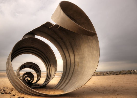 Хорошая цена. Орнаменты сада металла раковины, скульптура нержавеющей стали абстрактного парка большая онлайн