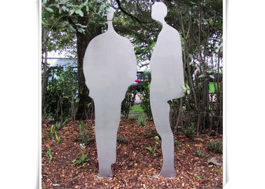 Interior Eye - Catching Stainless Steel Sculpture , Contemporary Steel Sculpture