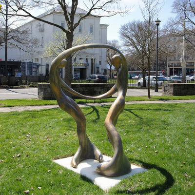 Хорошая цена. Металлический литье танцевальная русалка Бронзовая садовая скульптура онлайн