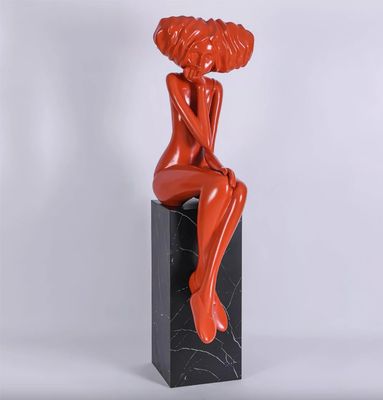 Хорошая цена. Новый дизайн Декоративная стеклянная скульптура из стекловолокна онлайн