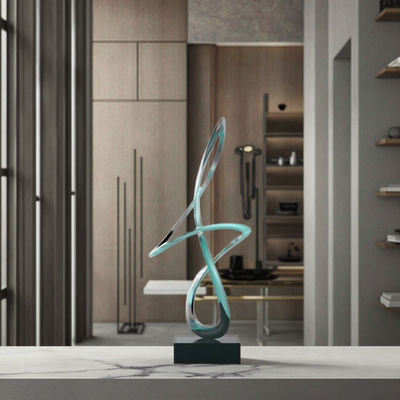 Хорошая цена. Modern Elegant Metallic Art Sculpture High-End Decorative Statue for Interior Design онлайн