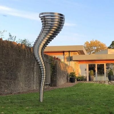 Хорошая цена. Spiral Decorative Art Sculpture Outdoor Metal Sculpture Custom Statue Garden Landscaping Wholesale онлайн