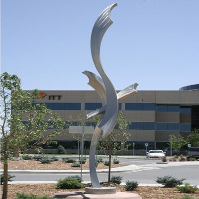 Хорошая цена. Покрашенный стиль украшения искусства сада скульптуры нержавеющей стали финиша современный онлайн