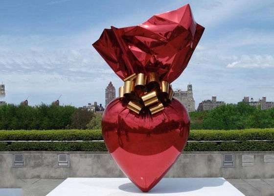 Хорошая цена. Сад на открытом воздухе конфеты нержавеющей стали декоративный ваяет большую Титанюм плакировку онлайн