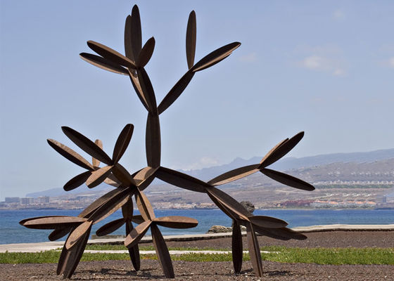 Хорошая цена. вход Скултуре 2.5мм толстый в скульптуру металла чертежа сталь/3Д Кортен изготовленную на заказ онлайн