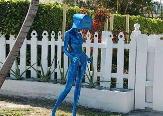 Хорошая цена. Ремесло Матт почтового ящика прочной декоративной скульптуры нержавеющей стали на открытом воздухе онлайн