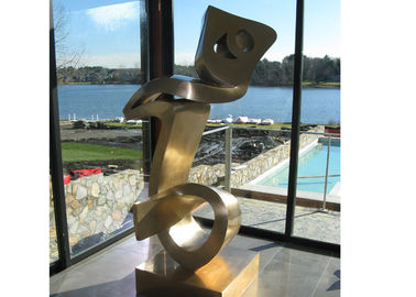 Хорошая цена. Искусство украшения металла изготовления скульптуры нержавеющей стали финиша Метт современное онлайн