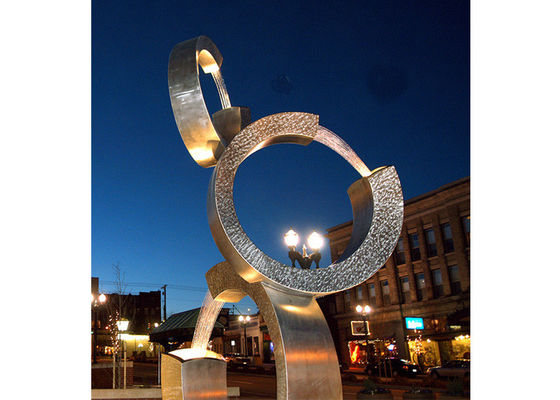 Хорошая цена. Большим на открытом воздухе финиш металла особенности воды нержавеющей стали почищенный щеткой фонтаном онлайн