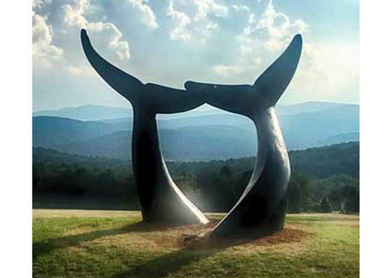 Хорошая цена. скульптура кита ковкой алюминиевой бронзы высоты 250cm для на открытом воздухе онлайн