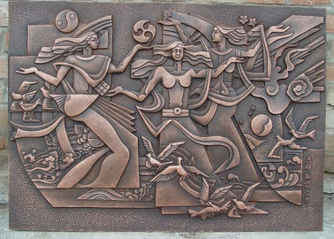 Хорошая цена. Корозия классического финиша поверхности отливки сброса художественной бронзы стены стиля анти- онлайн