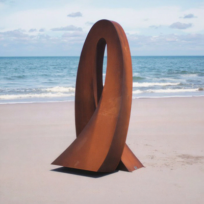 Хорошая цена. Custom Corten Steel Rusty Landscape Sculpture for Outdoor Decor онлайн