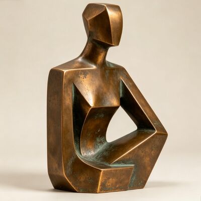 Хорошая цена. Металлическое искусство Декор Бронзовая Медная Скульптура Статуя Открытый Стальной Садовый Ландшафтный Дизайн онлайн