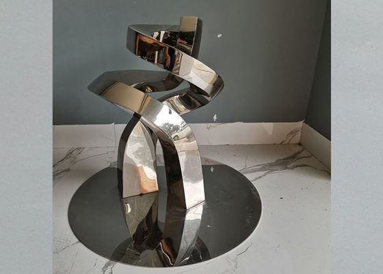 Хорошая цена. скульптура нержавеющей стали высоты 51cm современная отполированная для украшения таблицы онлайн